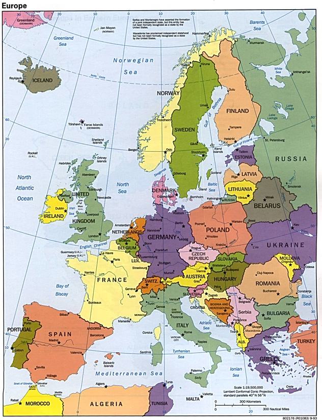 Unit 1 Geography Of Europe Lindley Sixth Math